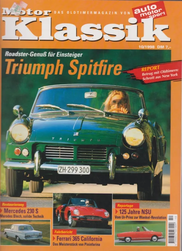 Motor Klassik 1998/10. Azonnali szállítás