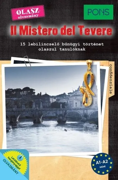 PONS Il Mistero del Tevere - 15 lebilincselő bűnügyi történet olaszul tanulóknak Akció