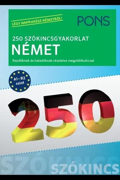 PONS 250 Szókincsgyakorlat Német Végkiárusítás