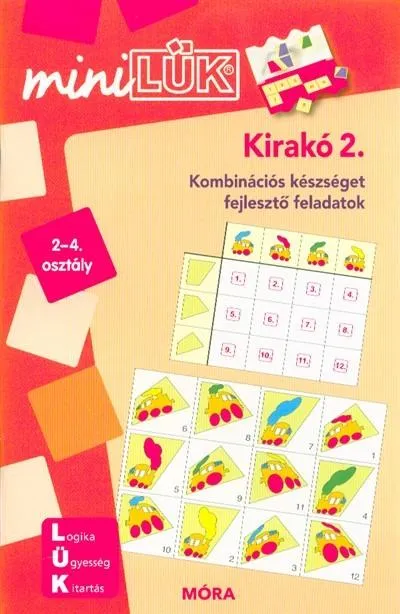Gyors kiszállítás Kirakó 2. - Kombinációs készséget fejlesztő feladatok /MiniLÜK