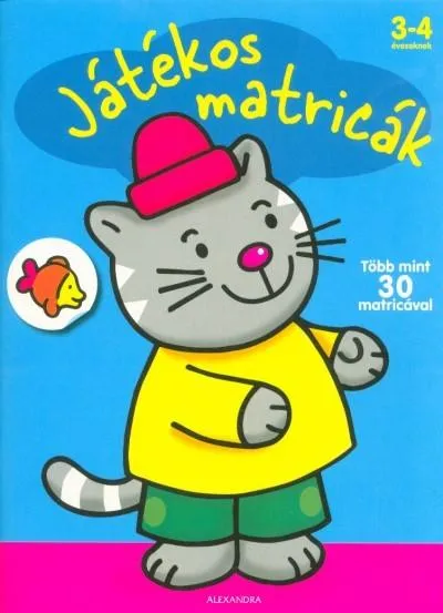 Játékos matricák - Cica Vedd meg most