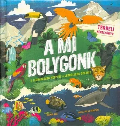 A mi bolygónk - A legmagasabb hegytől a legmélyebb óceánig /Térbeli mesekönyv Azonnal elérhető