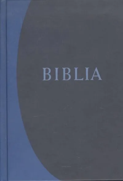 Biblia /Revideált új ford. közepes - kemény , kék , zöld borítóval Legnépszerűbb