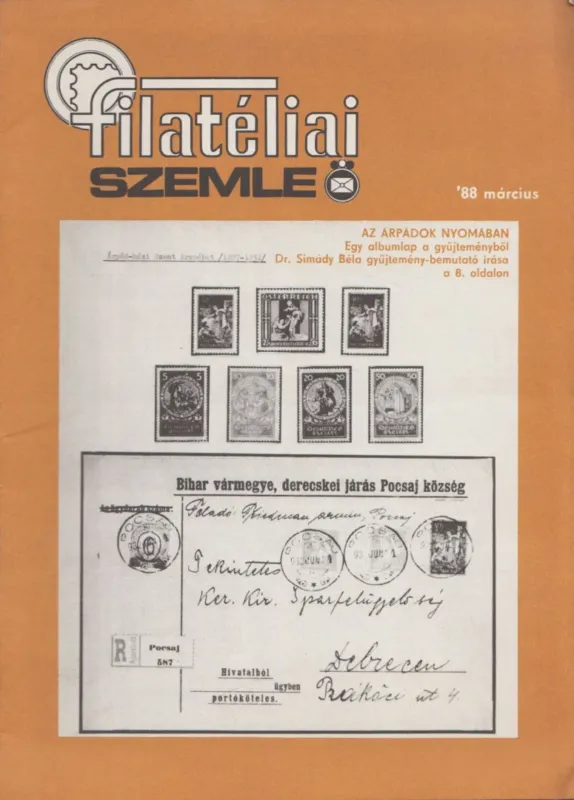 Filatéliai szemle 1988. március Nézd meg most