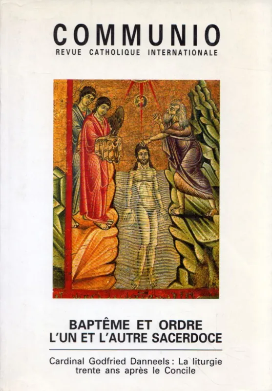 Kedvezmény Communio Revue Catholique Internationale 1996/6