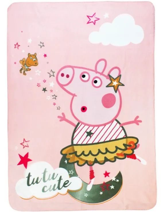 Peppa malac Tutu polár takaró 100x140cm Expressz szállítás