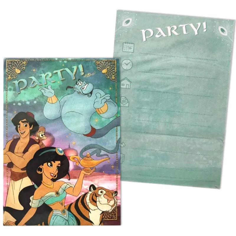 Árengedmény Disney Aladdin Party Meghívó