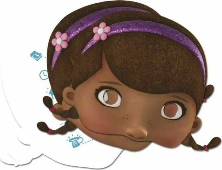 Disney Dr Plüssi 2 az 1-ben meghívó és maszk 4 db-os Akció