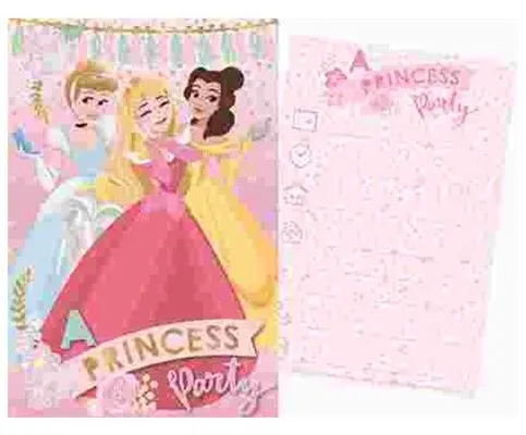Disney Hercegnők Party Meghívó Nézd meg most