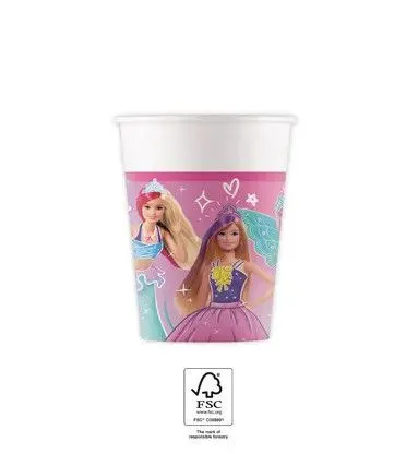 Nézd meg most Barbie Fantasy papír pohár 8 db-os 200 ml FSC