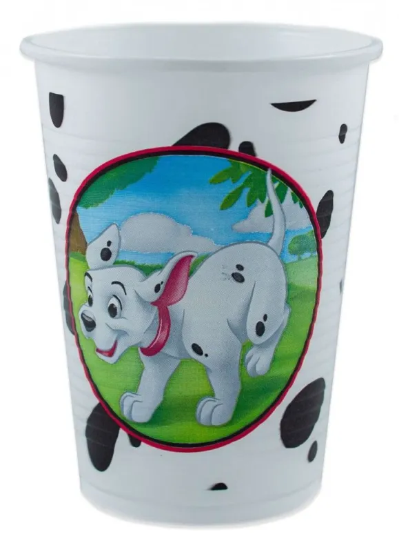 Ne maradj le Disney 101 Kiskutya Play műanyag pohár 8 db-os 200 ml