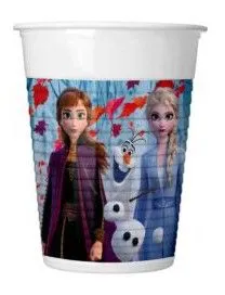 Exkluzív ajánlat Disney Jégvarázs Leaf műanyag pohár 8 db-os 200 ml