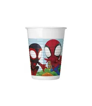 Legkelendőbb Pókember Spidey műanyag pohár 8 db-os 200 ml