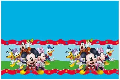 Outlet Disney Mickey Rock the House műanyag asztalterítő 120x180 cm