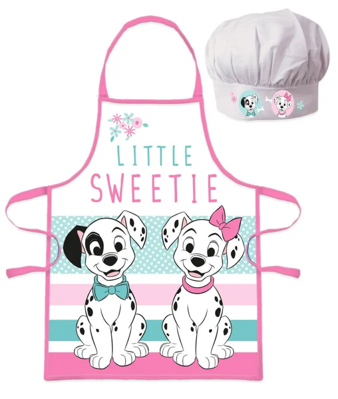 Legjobb ár Disney 101 Kiskutya Little Sweetie gyerek kötény 2 darabos szett