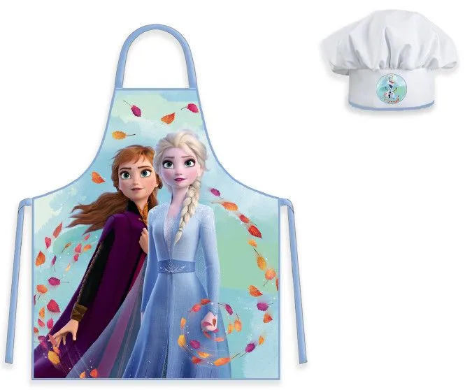 Kedvezmény Disney Jégvarázs Leaf gyerek kötény 2 darabos szett
