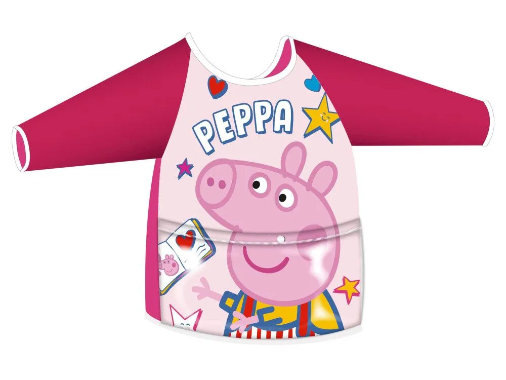 Gyors kiszállítás Peppa malac Book gyerek festőköpeny