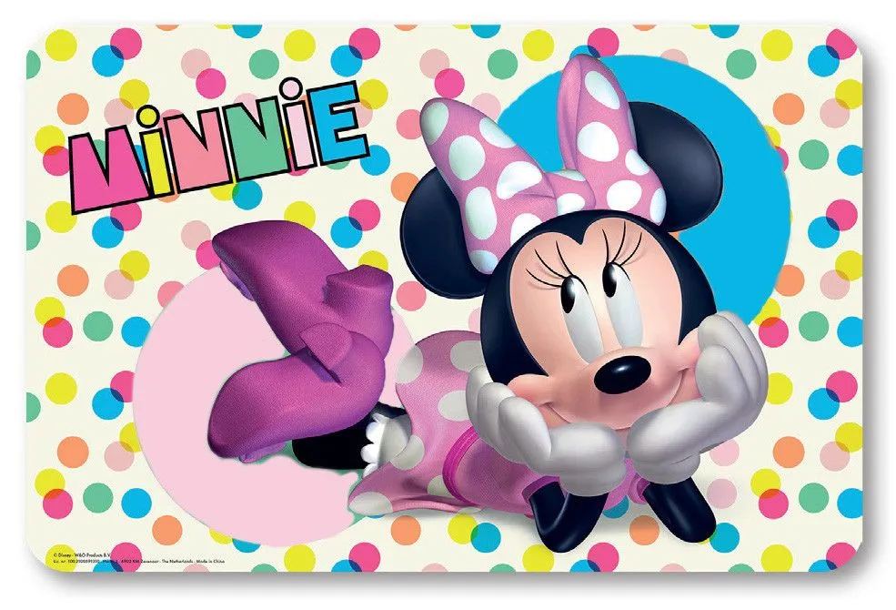 Disney Minnie Dots tányéralátét 43x28 cm Rendeld meg most