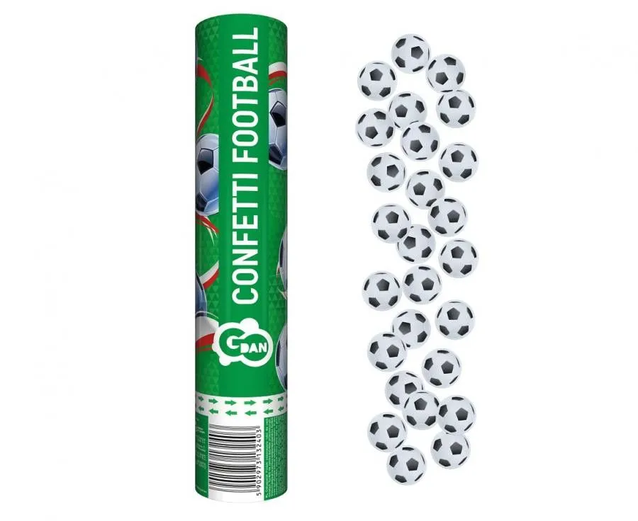 Football Game, Focis konfetti kilövő 30 cm Szuper akció