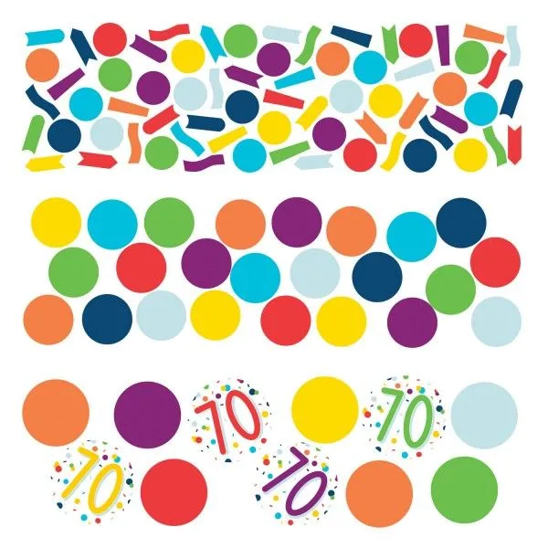Kedvezményes ár Happy Birthday 70 konfetti
