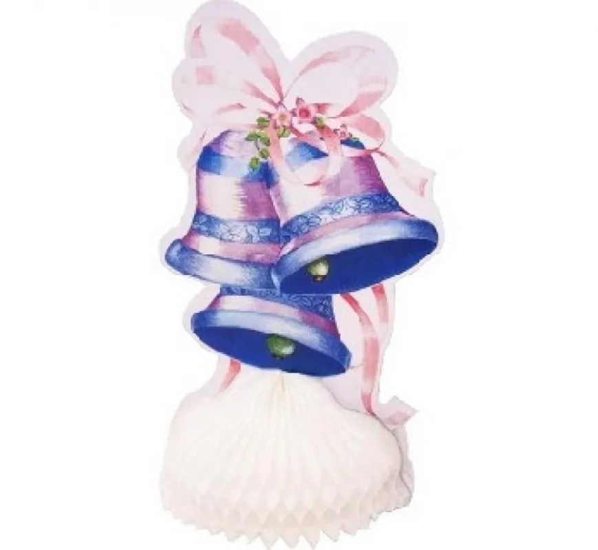 Wedding bell, Esküvő asztali dekoráció 29 cm Gyors kiszállítás