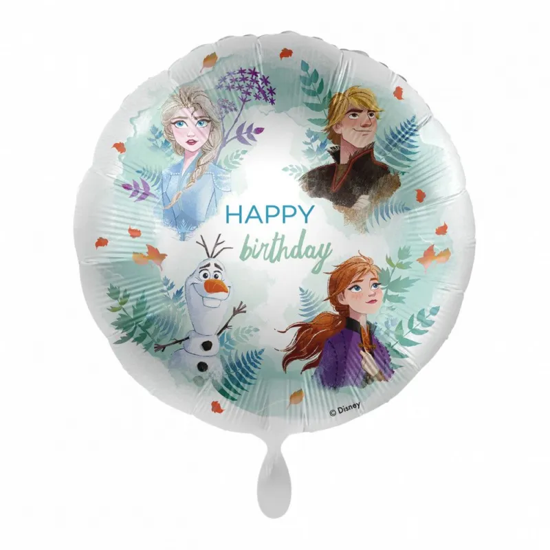 Különleges ajánlat Disney Jégvarázs Squad Happy Birthday fólia lufi 43 cm