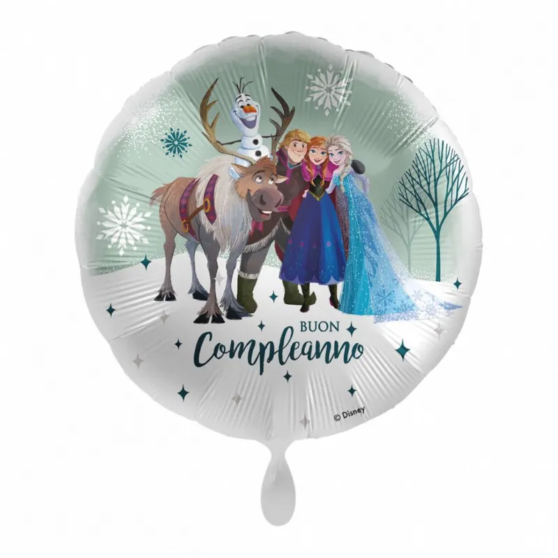 Disney Jégvarázs Team Buon Compleanno fólia lufi 43 cm Ajánlat