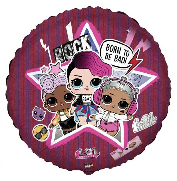 Kiárusítás LOL Surprise Born to be Bad fólia lufi 45 cm