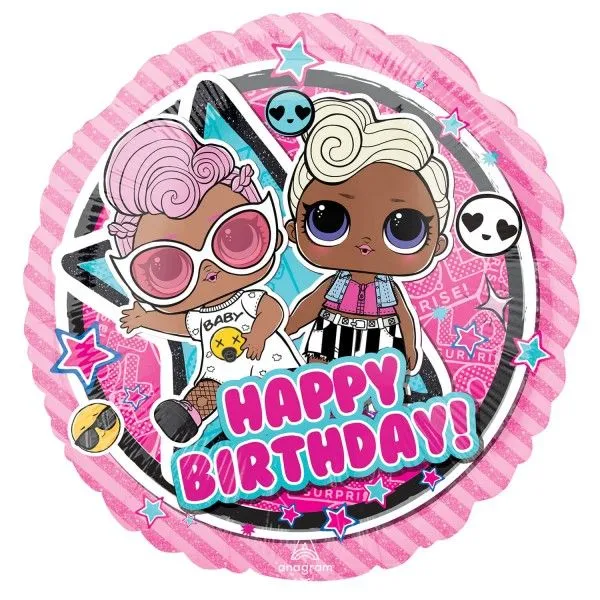 LOL Surprise Glam fólia lufi 43 cm Legjobb ár