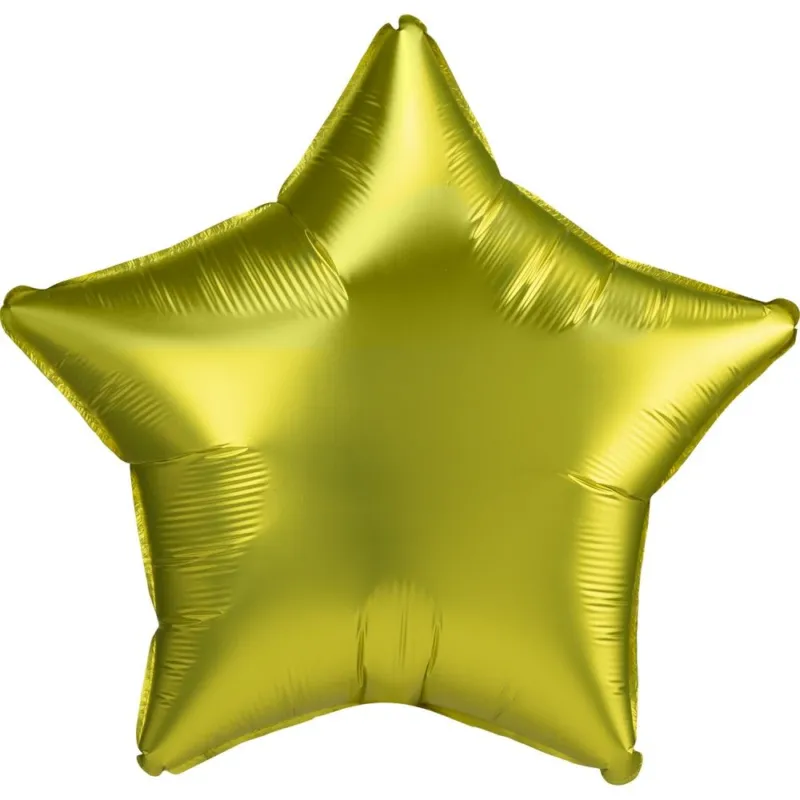 Szatén Lemon csillag fólia lufi 43 cm Népszerű