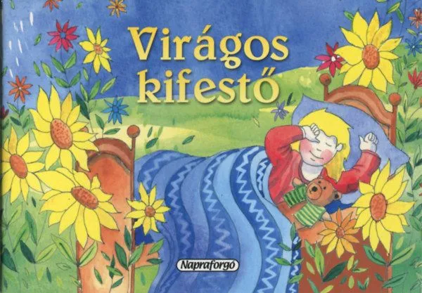 Biztonságos fizetés Virágos kifestő