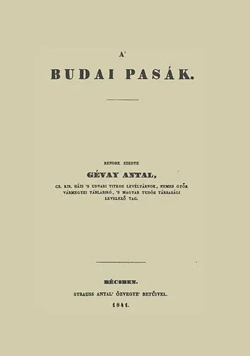 A budai pasák Olcsó