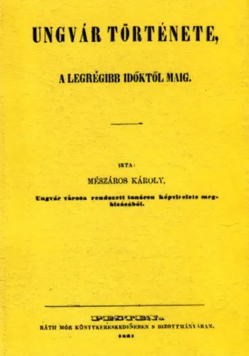 Árcsökkenés Ungvár története, a legrégibb időktől máig