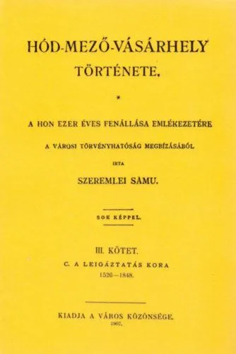 Akció Hód-mező-vásárhely története III.