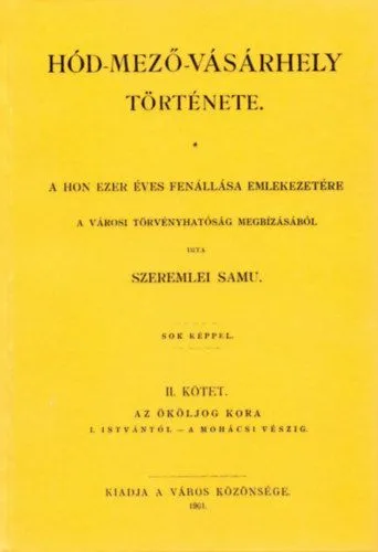 Kiárusítás Hód-mező-vásárhely története II.