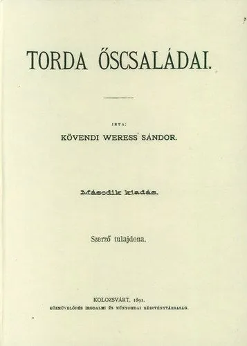 Biztonságos vásárlás Torda őscsaládai