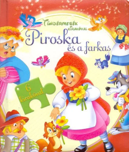 Biztonságos fizetés Tündérmesék kirakóval - Piroska és a farkas