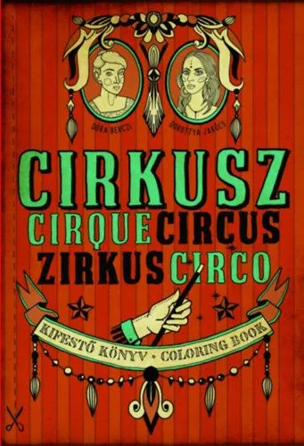 Cirkusz - Kifestő könyv Újdonság