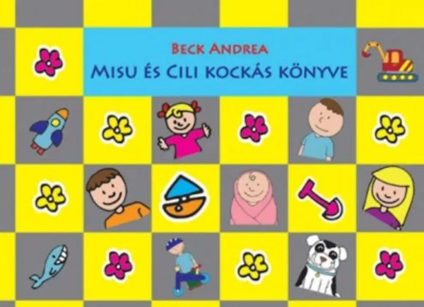 Misu és Cili kockás könyve - SÁRGA-SZÜRKE Árengedmény