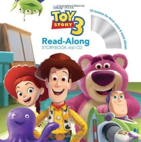 Toy Story 3. - Read-Along Storybook And CD Kedvezmény
