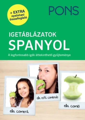 Nézd meg most PONS Igetáblázatok - Spanyol - A legfontosabb igék áttekinthető gyűjteménye
