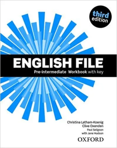 Szezonális akció English file Pre-intermediate workbook with key - Third edition