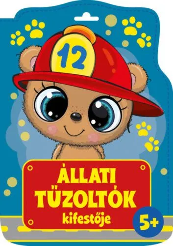 Bestseller Állati tűzoltók kifestője - 5 éves kortól