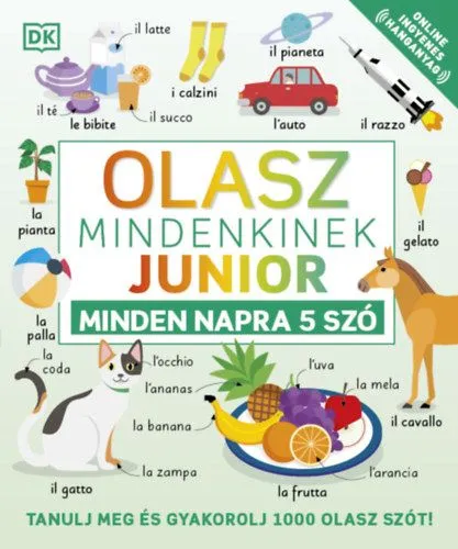 Olasz mindenkinek - Junior - Minden napra 5 szó Utolsó esély