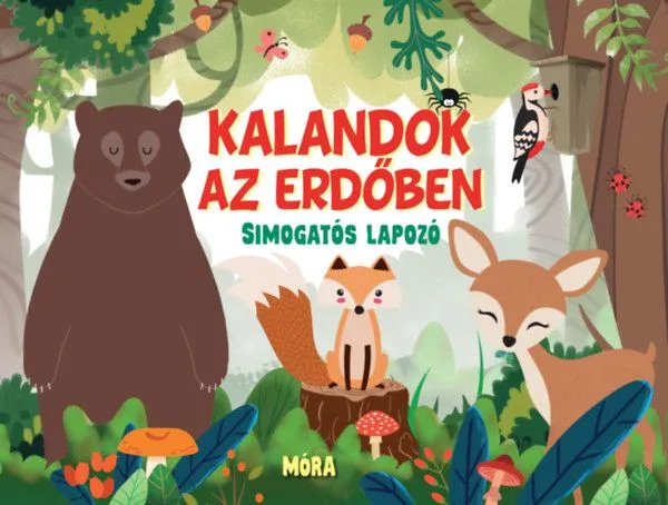 Outlet Kalandok az erdőben - simogatós lapozó