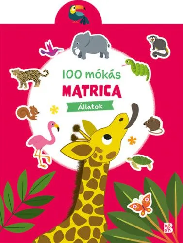 100 mókás matrica - Állatok Biztonságos fizetés
