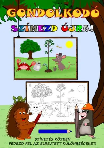 Szuper akció Gondolkodó - Színezd újra!