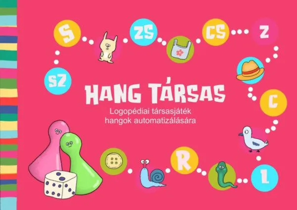 Gyors kiszállítás Hang társas - Logopédiai társasjáték hangok automatizálására
