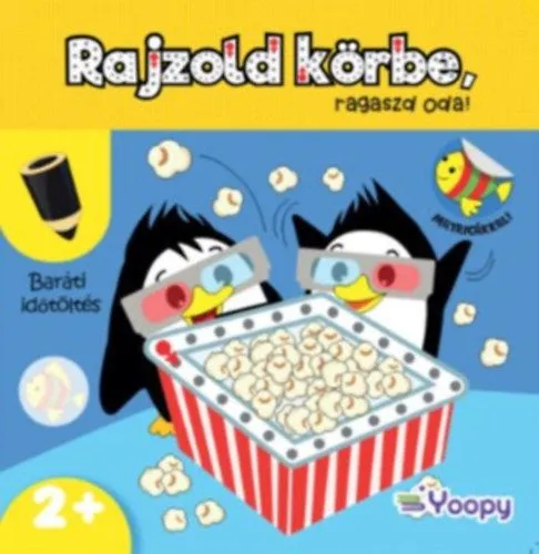Exkluzív ajánlat Rajzold körbe, ragaszd oda! - Baráti időtöltés