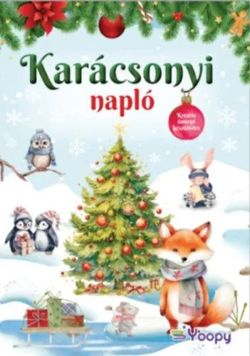 Karácsonyi napló - Kreatív ünnepi készülődés Újdonság